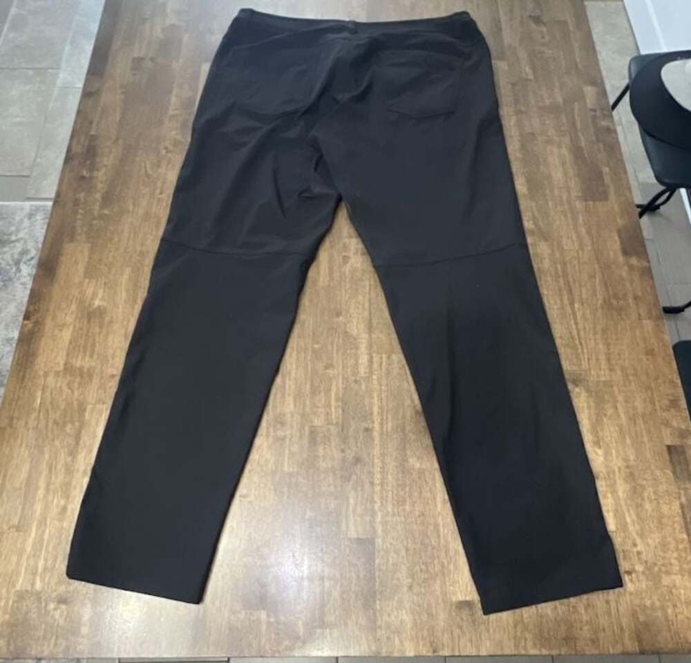 Lululemon ABC Classic-Fit 5 Pocket Pant Warpstreme Black Size 36x32